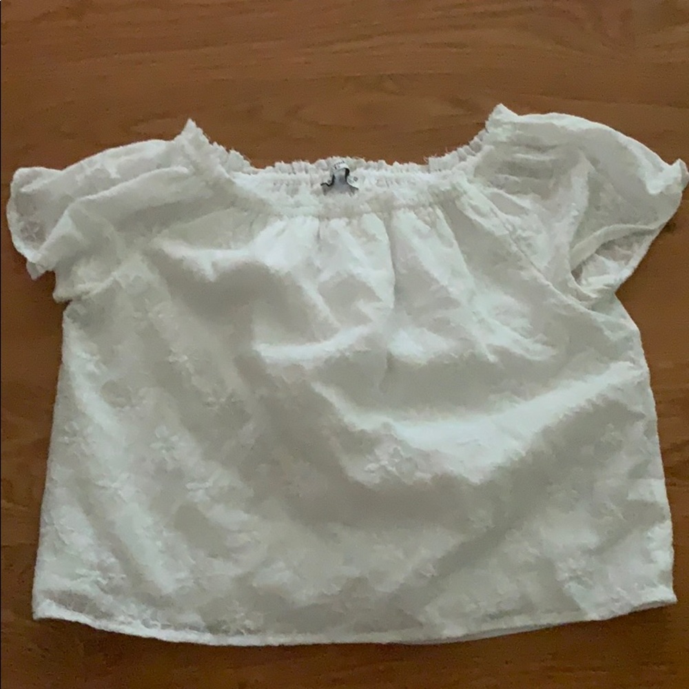 Lacy Off the Shoulder Blouse